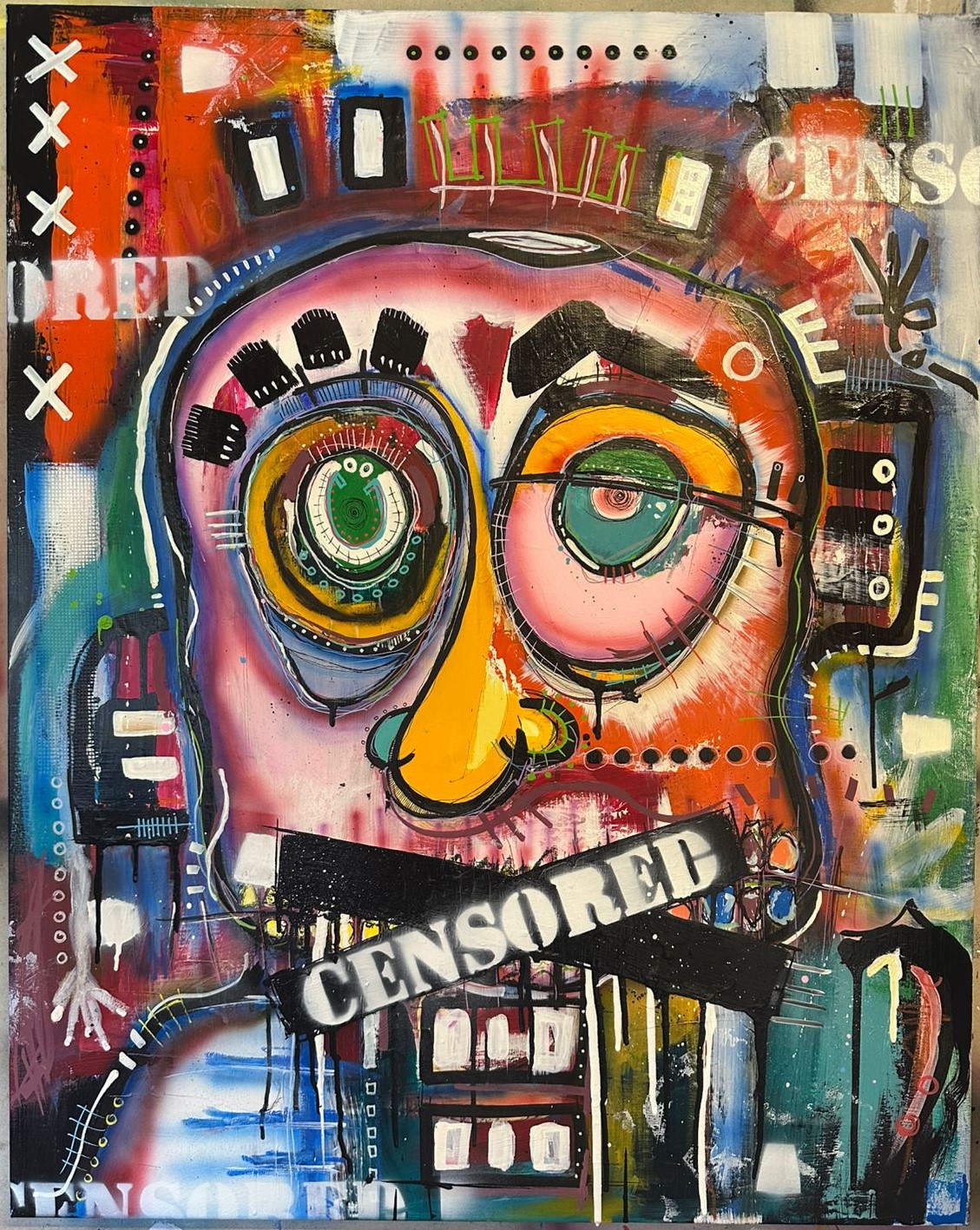 Obra Censura de Chuchin Art